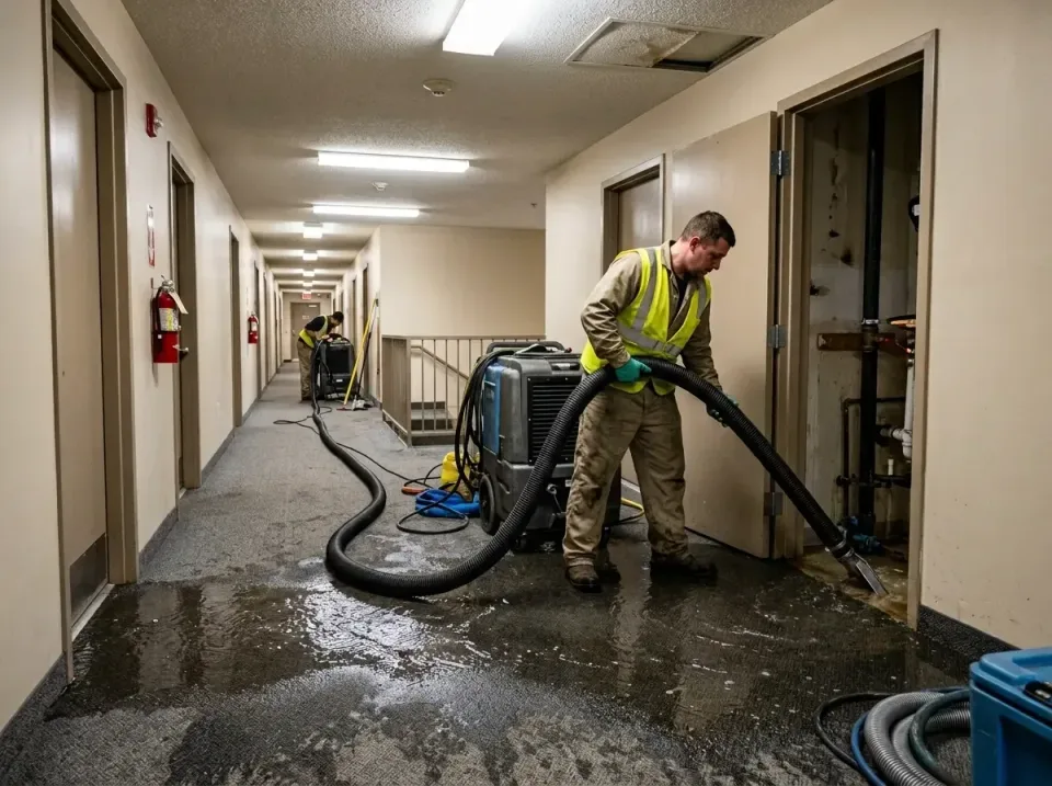 multi-unit-apartment-hallway-f-005 — frequently asked questions, Emergency Burst Pipe Water Extraction & Removal in Alburtis…